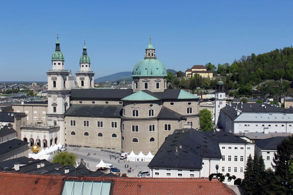 Austrija Salzburg katedrala rudnik soli