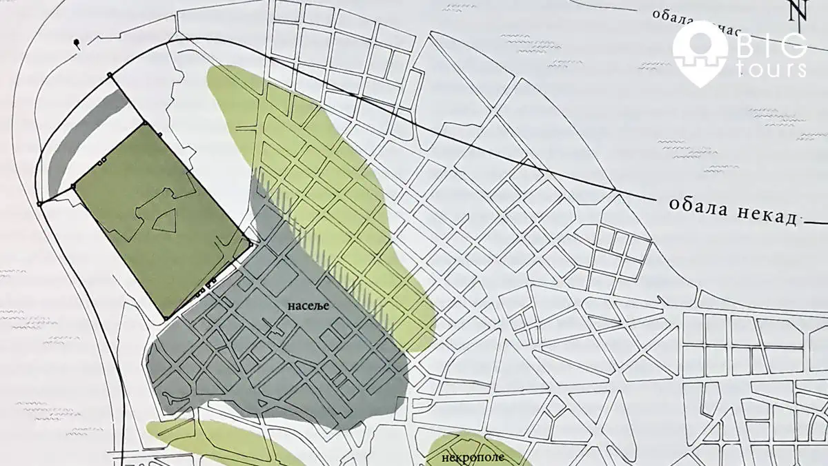 mapa rimskog beograda bigtours